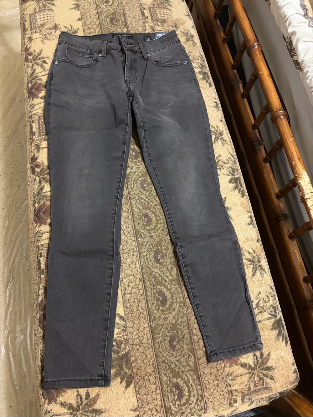 Lucky Brand Charcoal Skinny Jeans